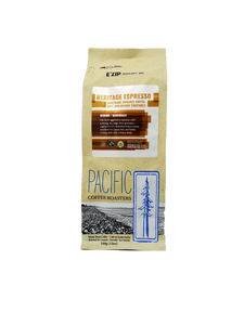 Fair Trade Organic Heritage Espresso - Pacific Coffee Roasters Direct